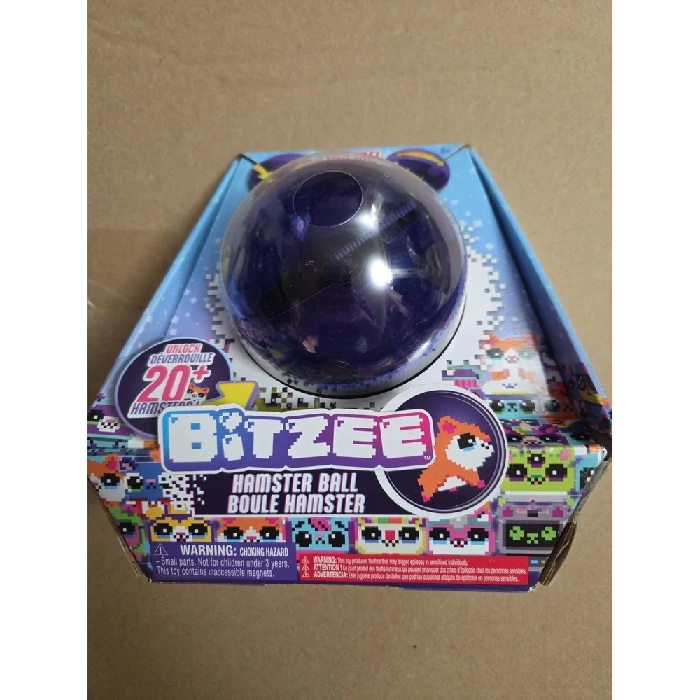 Bitzee Hamster Ball Interactive Digital Pet Toy‎ Spin Master Purple New 6072683